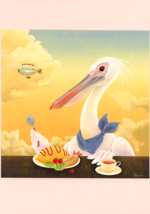 スカイラウンジにて