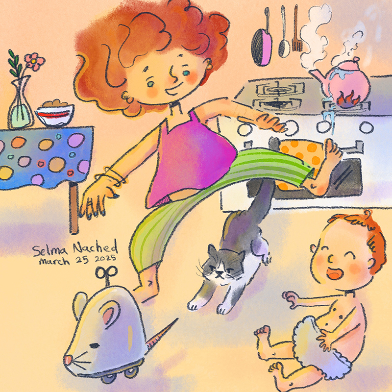 子供向けイラストレーション